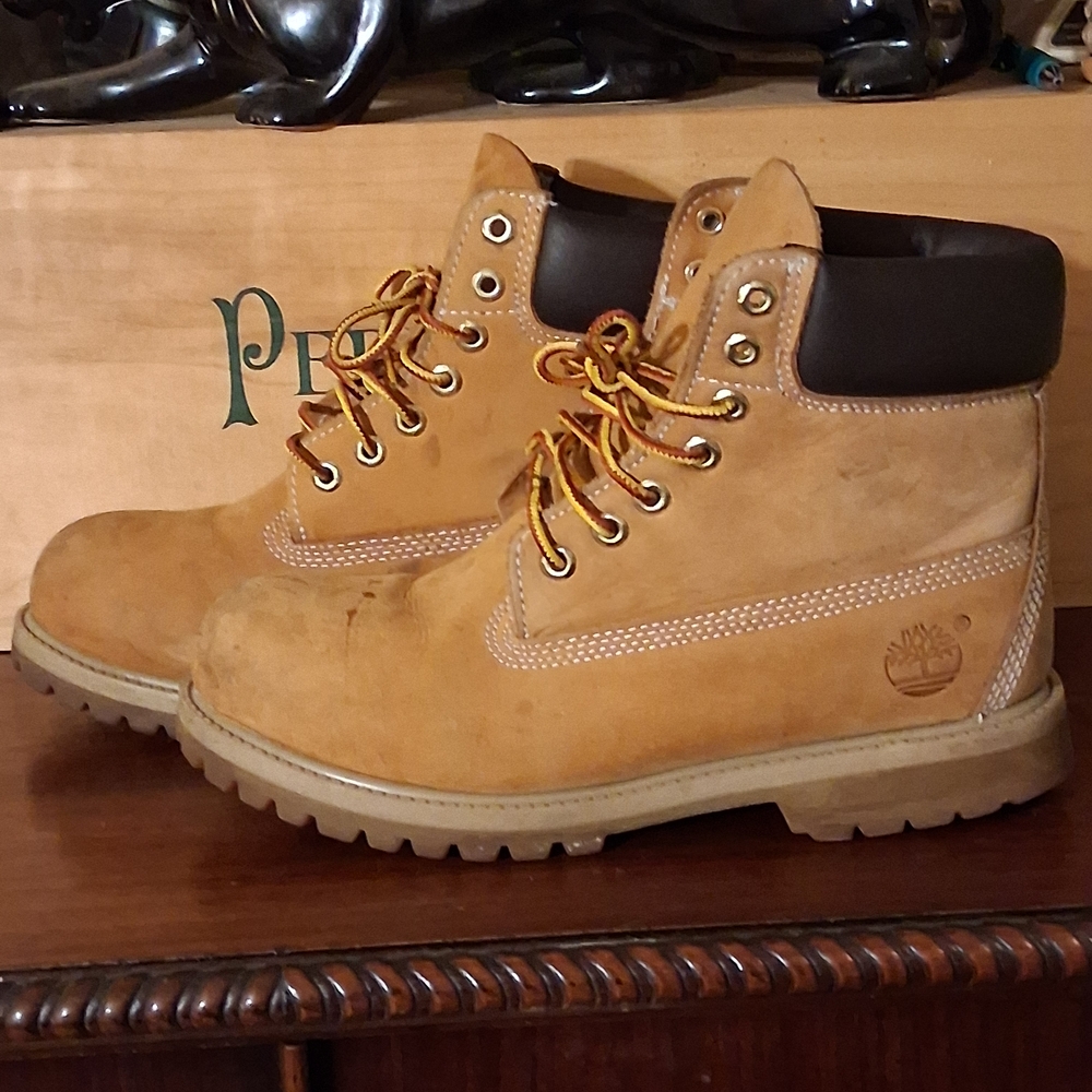 Timberland Men's Tan Leather Boots